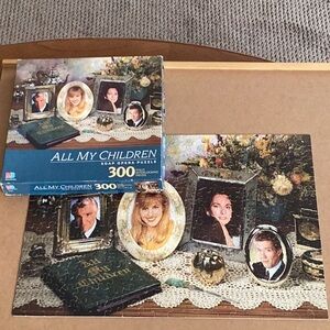 All My Children 300 Piece Vintage Puzzle ~ Complete